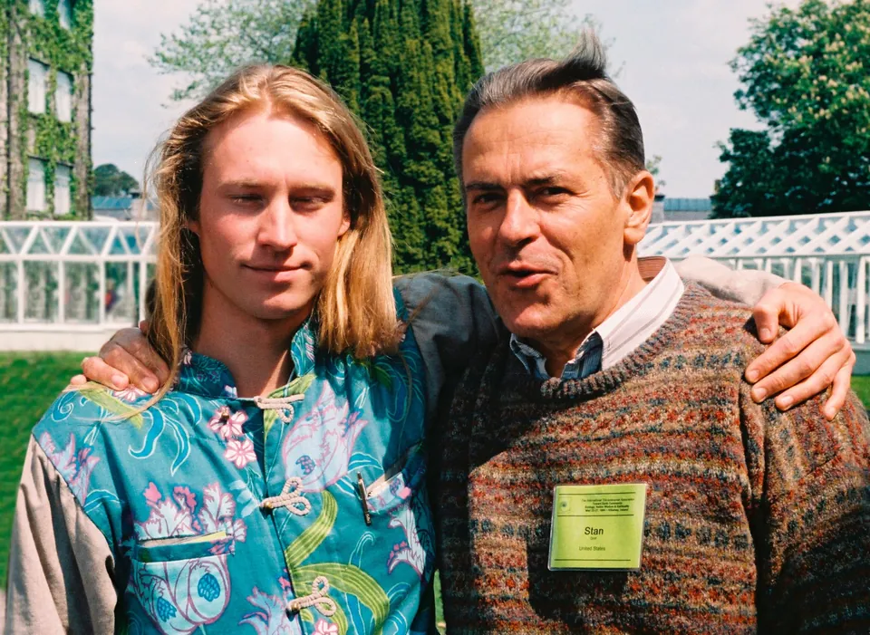 Stanislav Grof og Jacob Moth til ITA-konferencen i Irland i 1994.